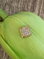 Square Clear Micro Pave beads | Bellaire Wholesale