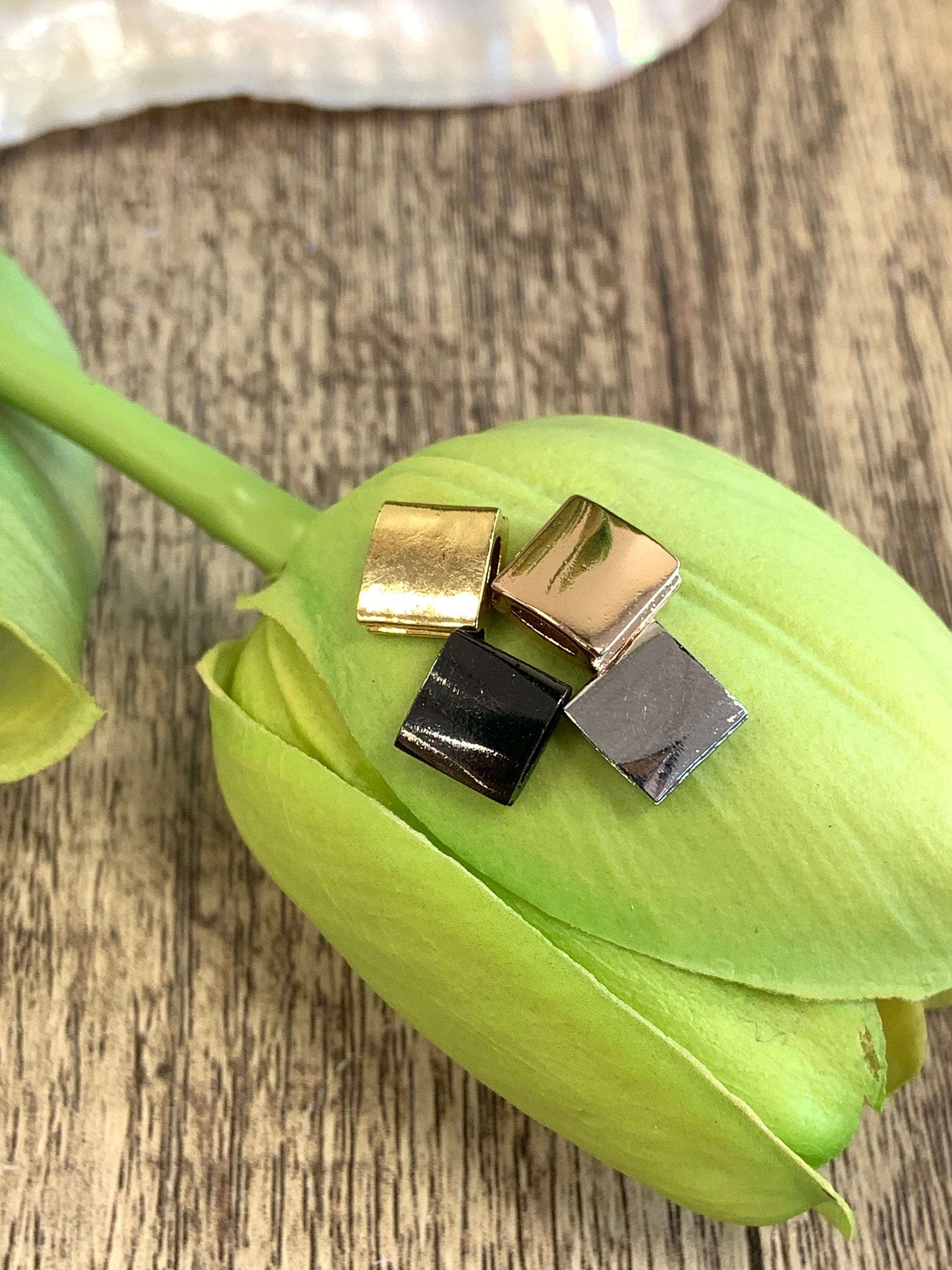 Square Clear Micro Pave beads | Bellaire Wholesale