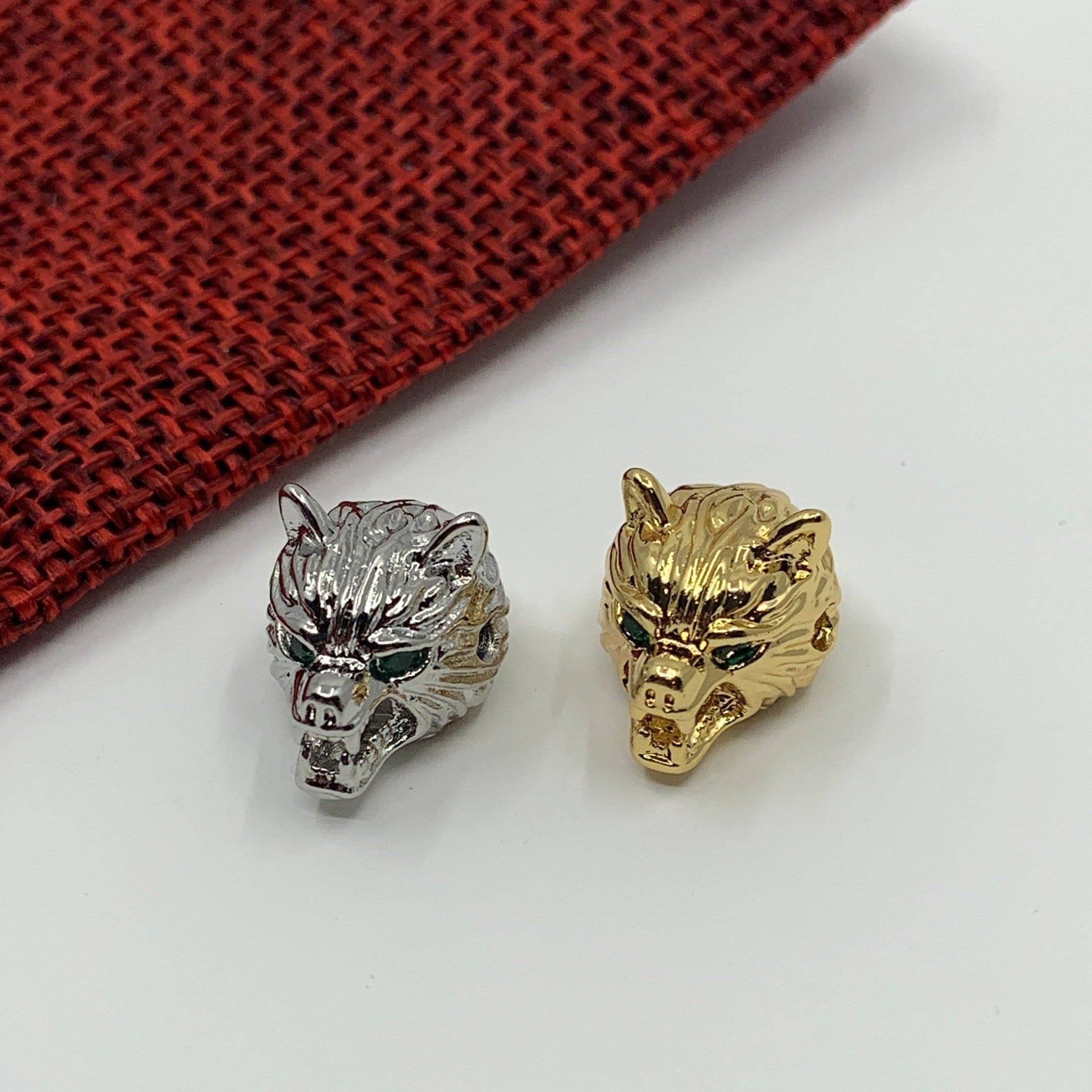 Wolf head beads | Bellaire Wholesale