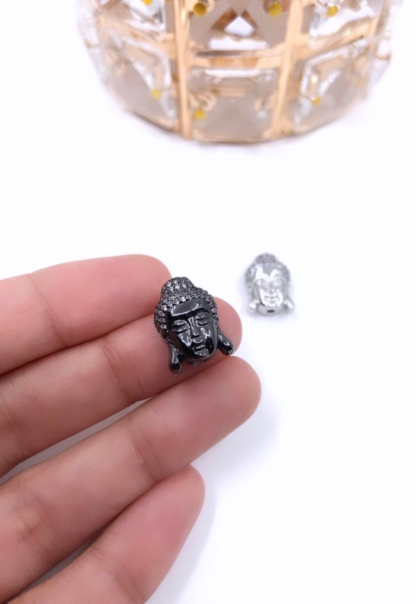 Buddha Bead, Cubic Zirconia | Bellaire Wholesale