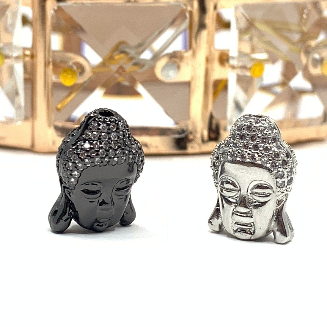 Buddha Bead, Cubic Zirconia | Bellaire Wholesale