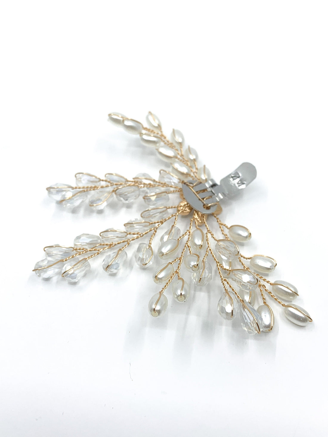 Pearl Shoe Clips, White Pearls