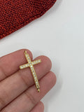 Cross CZ Gold/ Silver/ Rose gold Cross Connector