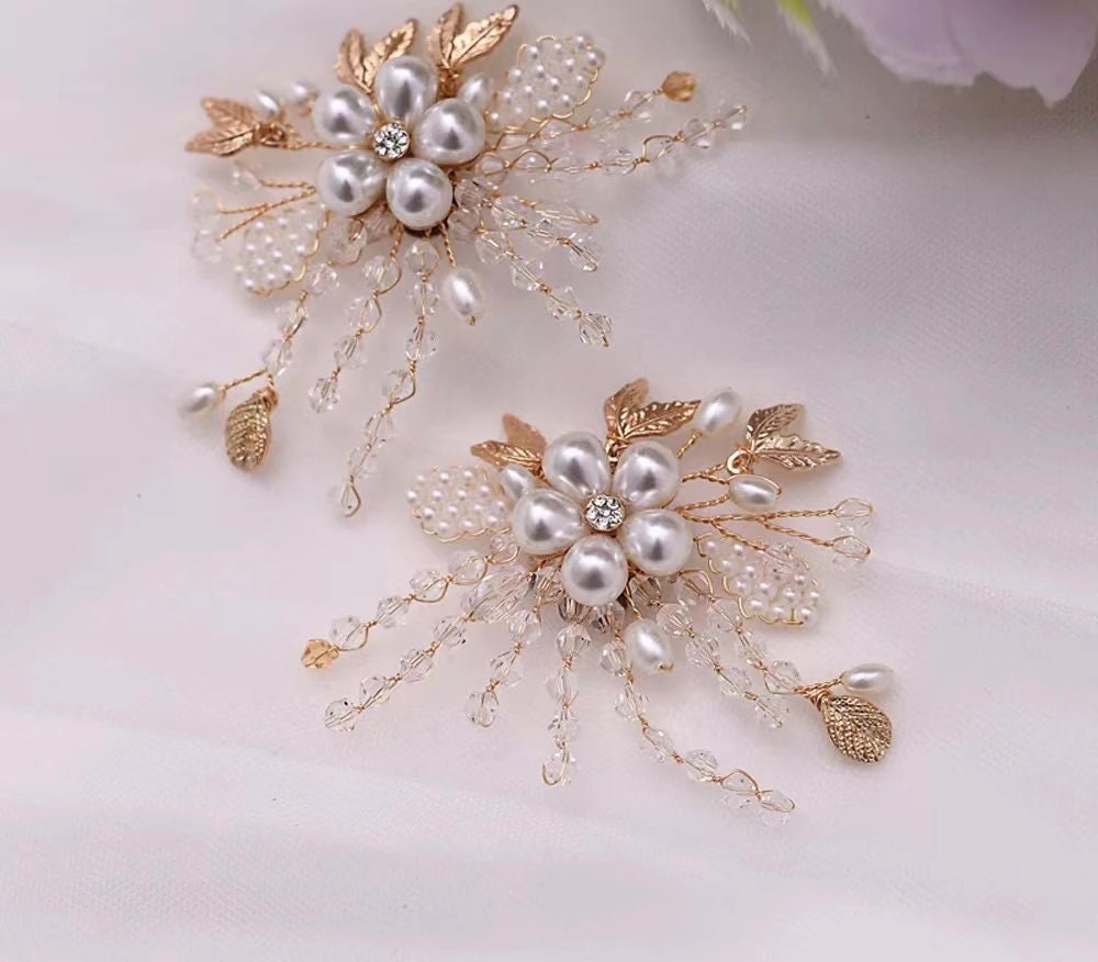 Pearl Shoe Clips, Shoe Dazzle