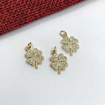 4 Leaf Flower Pendant