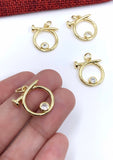 Nail Screw Ring Charm