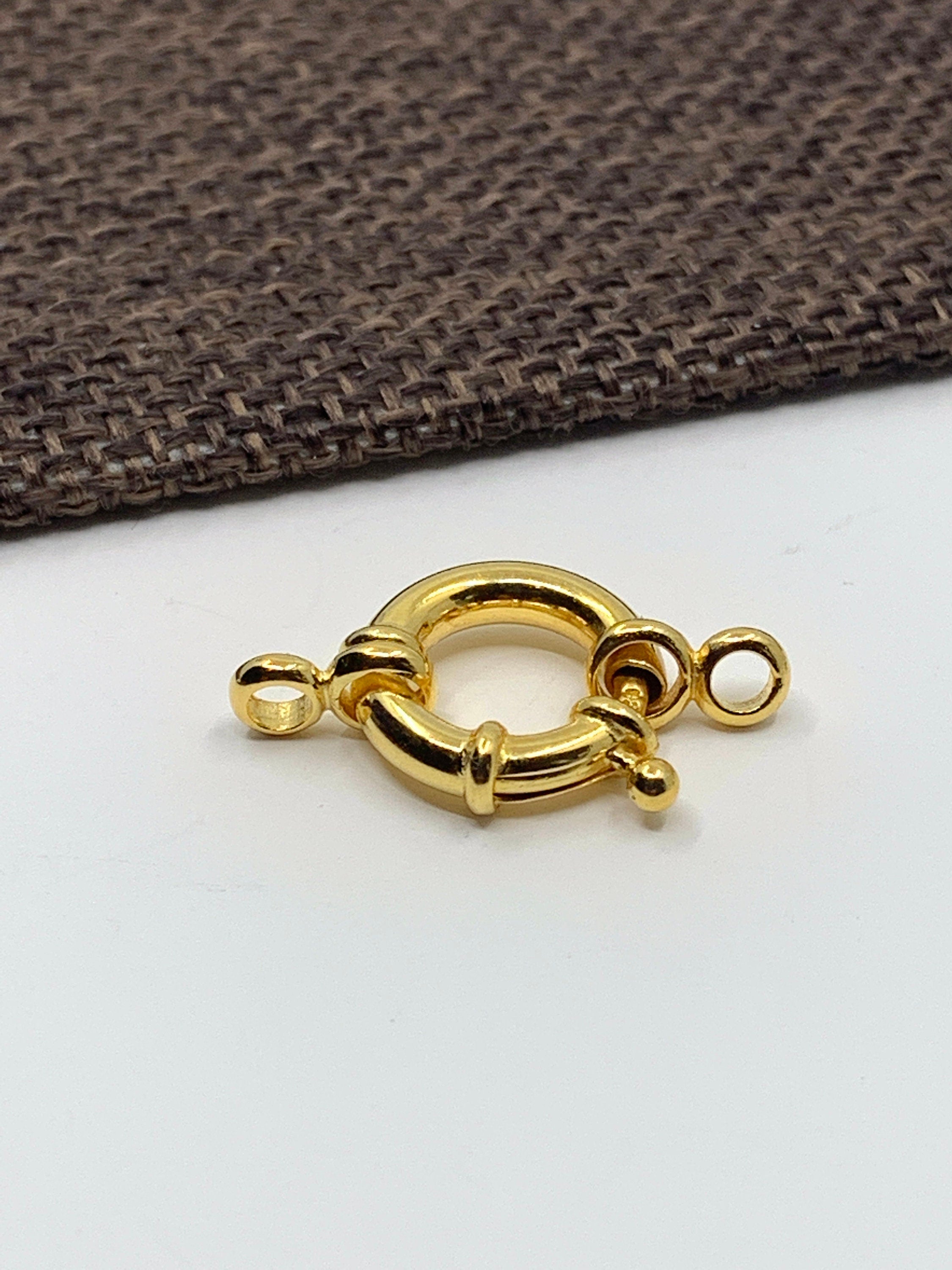 925 Sterling Silver Sailor's Lock, 13mm