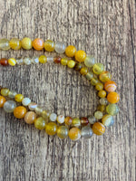 Yellow Banded Agate Beads | Bellaire Wholesale
