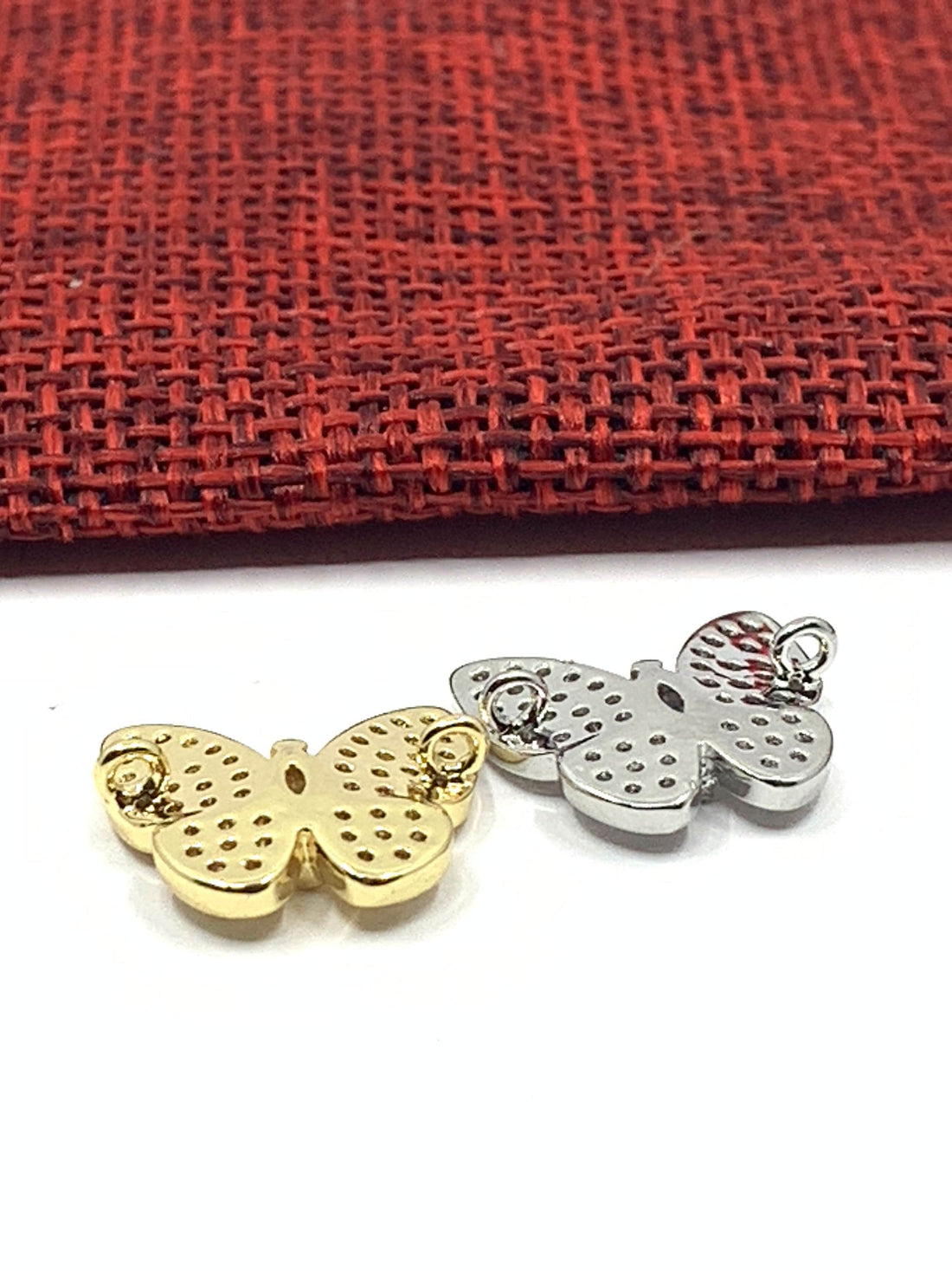 Butterfly Connector, CZ Micro Pave