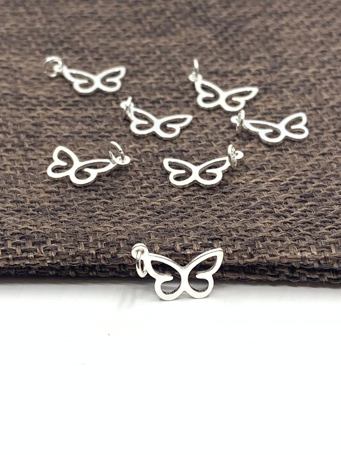 925 Sterling Silver Butterfly Charm