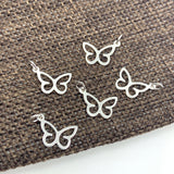 925 Sterling Silver Butterfly Charm
