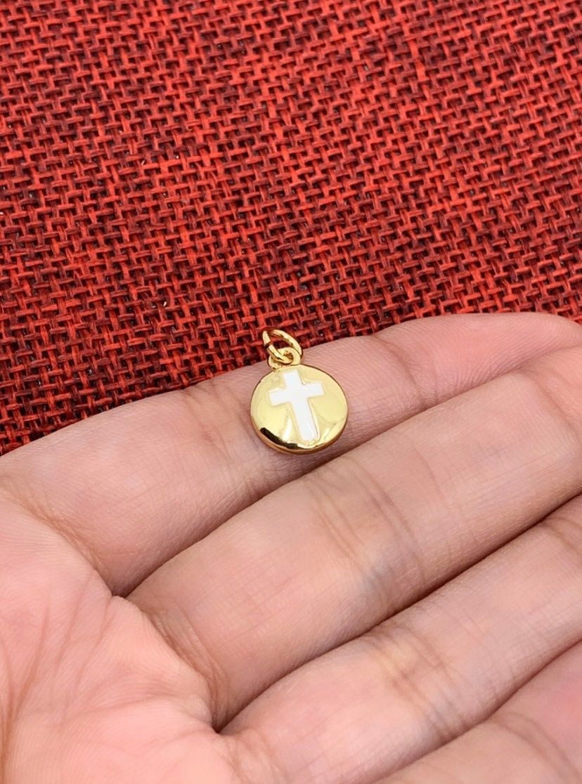 Cross disc Charm | Bellaire Wholesale