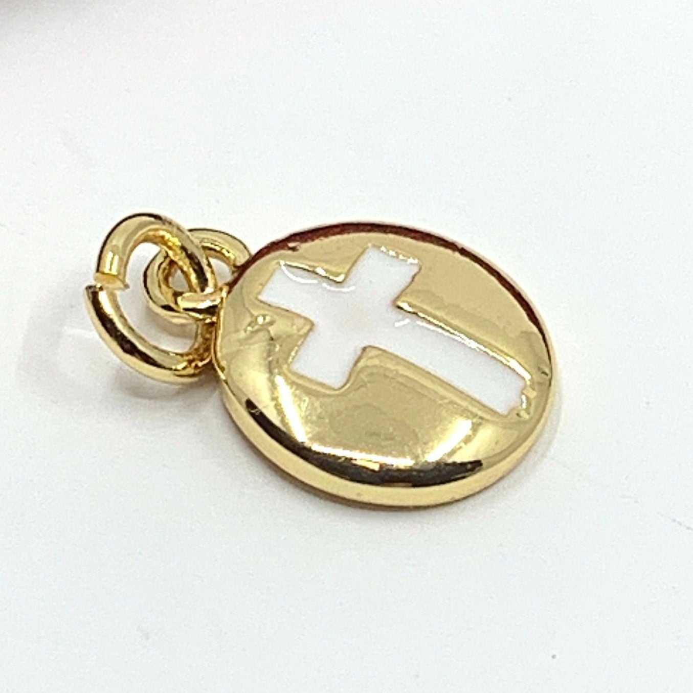 Cross disc Charm | Bellaire Wholesale