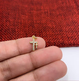 Double Cross Charm Pendant | Bellaire Wholesale