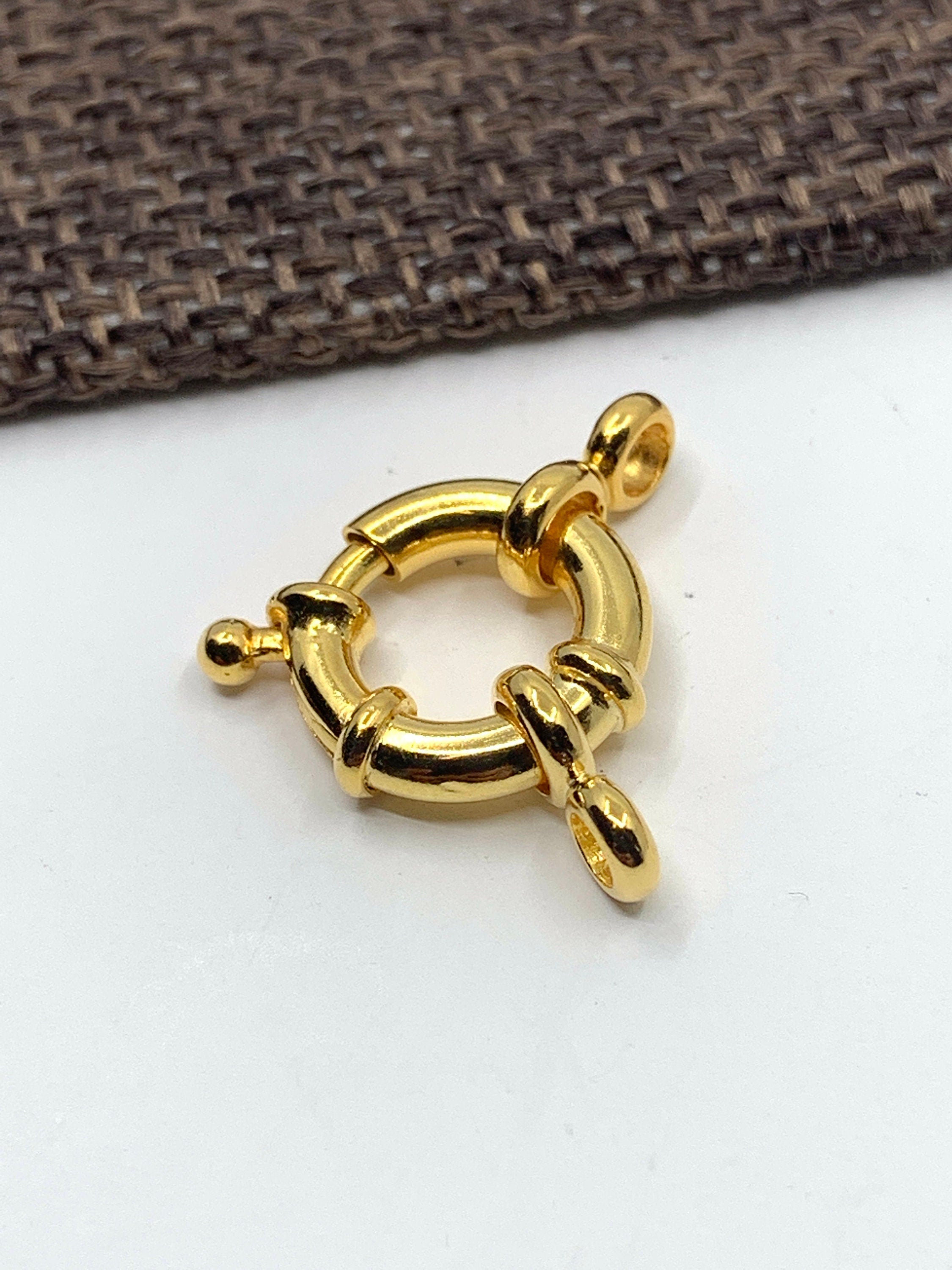 925 Sterling Silver Sailor's Lock, 12mm