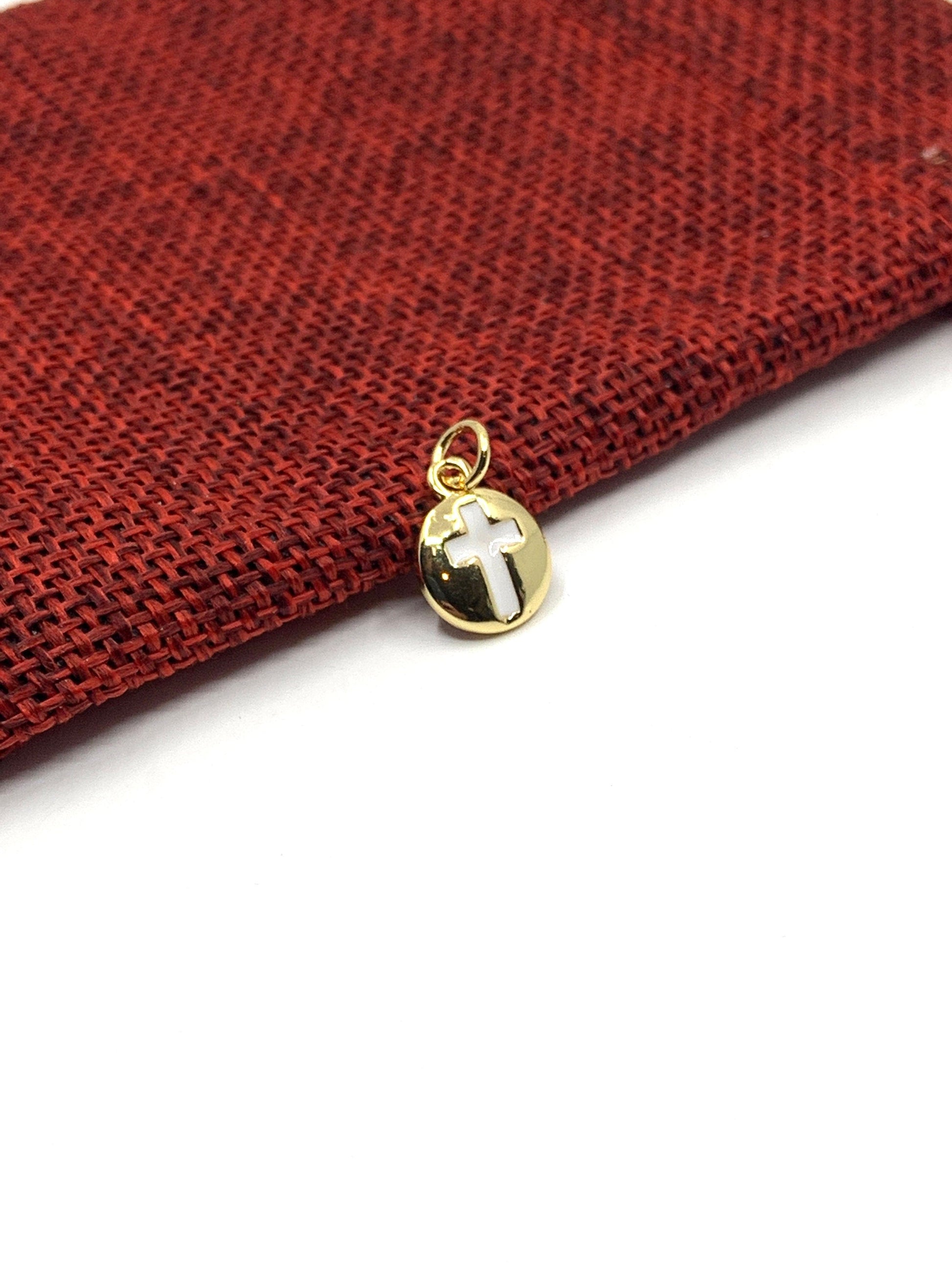Cross disc Charm | Bellaire Wholesale