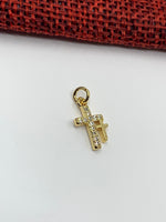 Double Cross Charm Pendant | Bellaire Wholesale