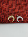 Horn Crescent Pendant, 2 colors | Bellaire Wholesale