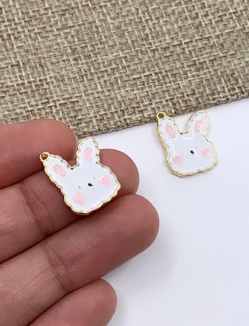 Bunny Head Charm | Bellaire Wholesale