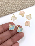 Enamel Seashell pendant | Bellaire Wholesale