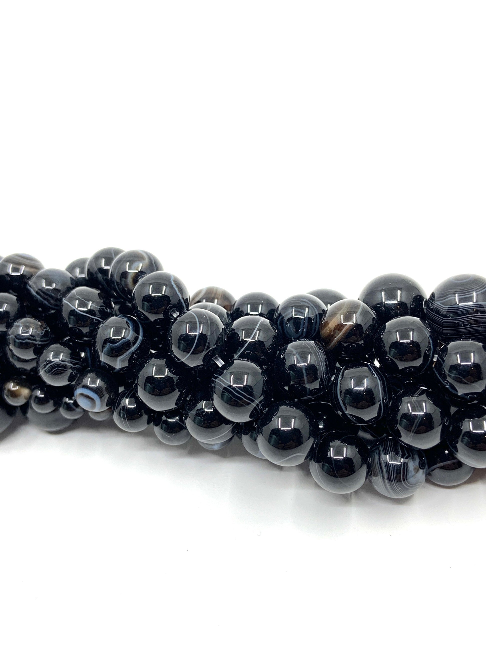 Black Lined Agate | Bellaire Wholesale