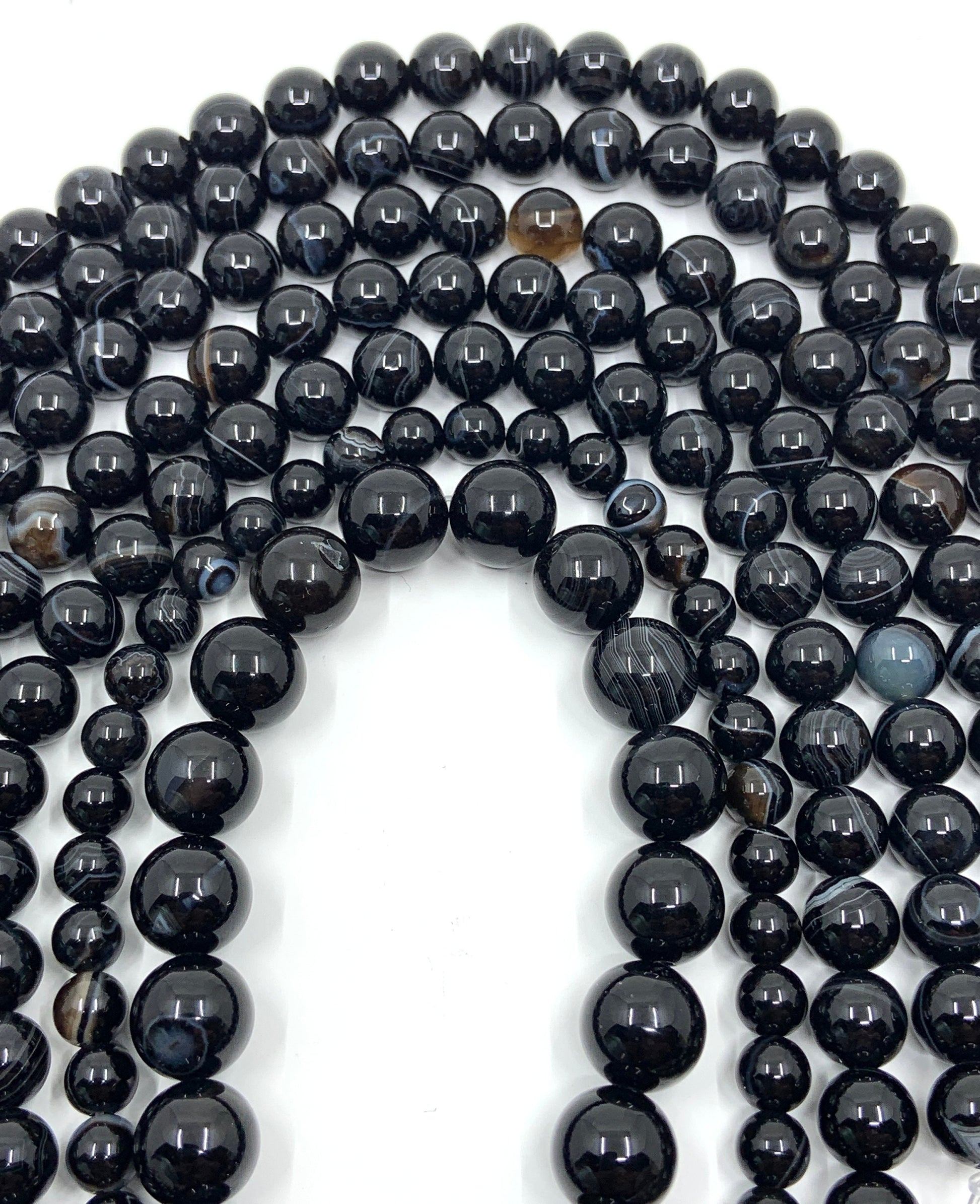 Black Lined Agate | Bellaire Wholesale