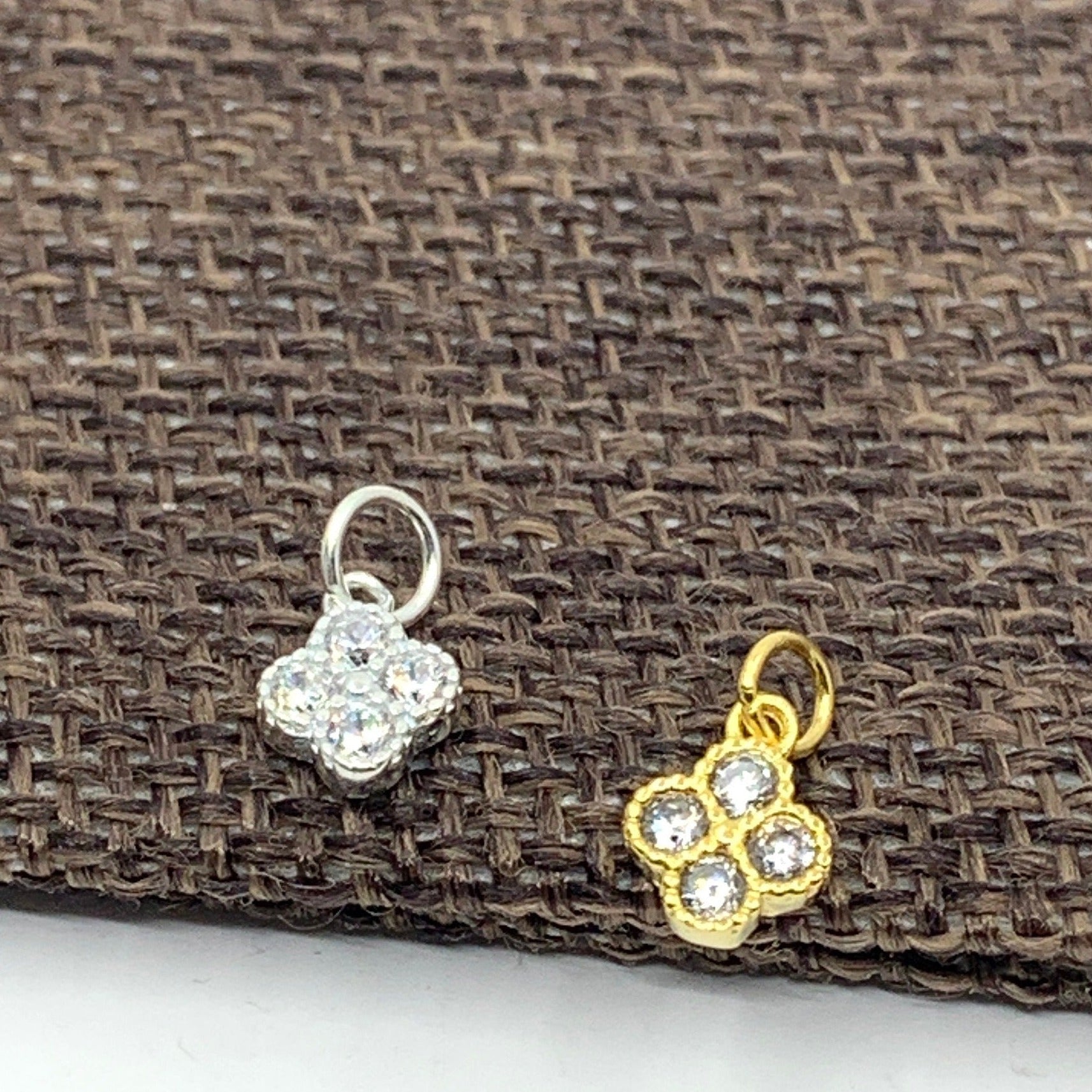 Dainty Mini Clover Leaf Charm | Bellaire Wholesale