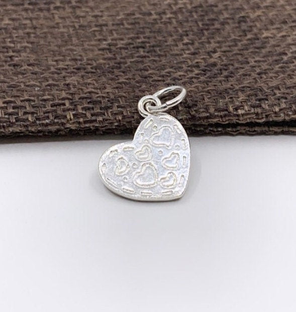 Hearts within heart charm | Bellaire Wholesale