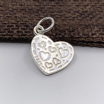 Hearts within heart charm | Bellaire Wholesale