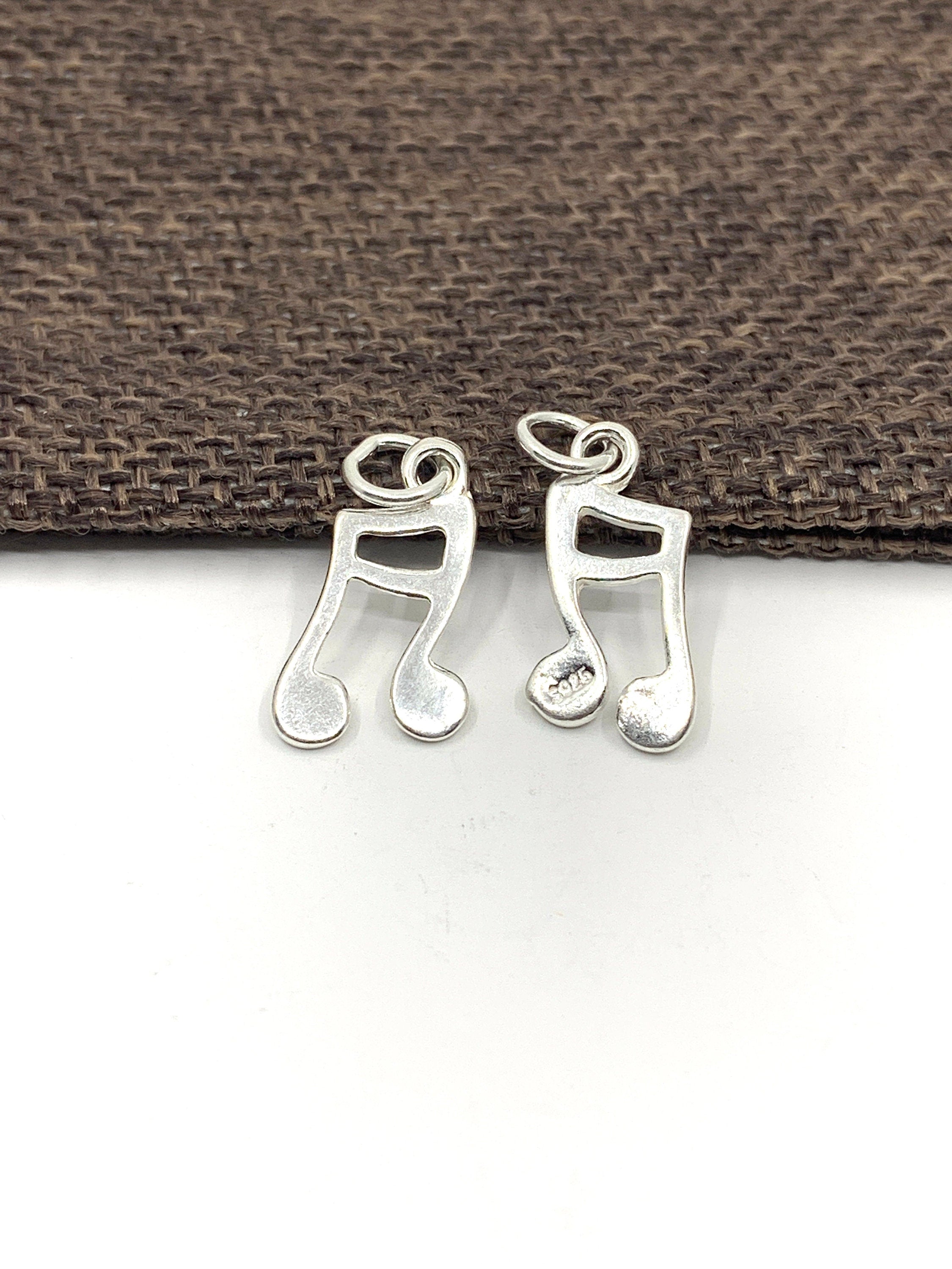 925 Sterling Silver Music Note Charm | Bellaire Wholesale