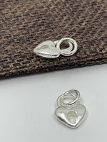 925 Sterling Silver Heart with Lock Charm | Bellaire Wholesale