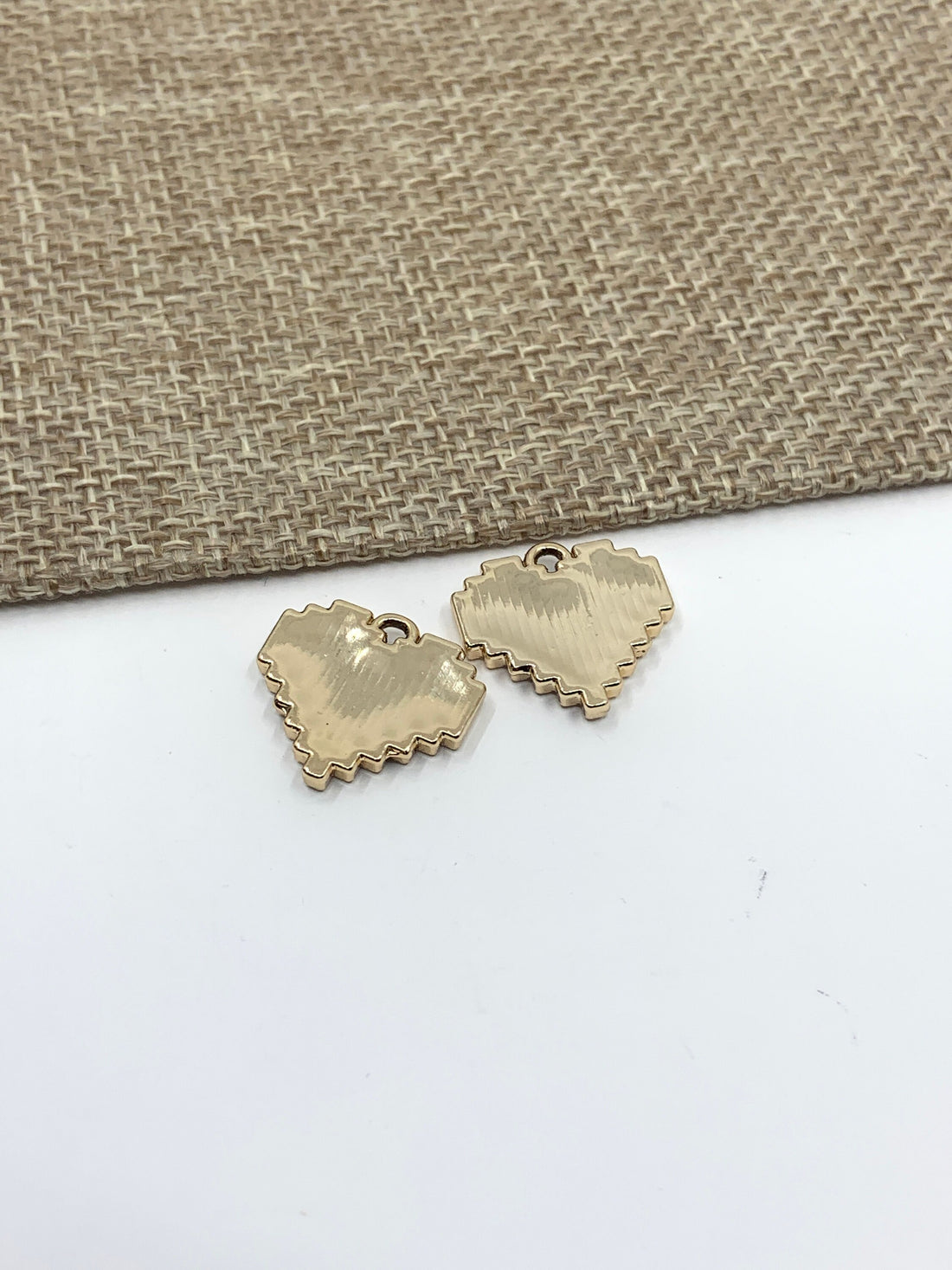 Pixel Heart Charm Pendant | Bellaire Wholesale