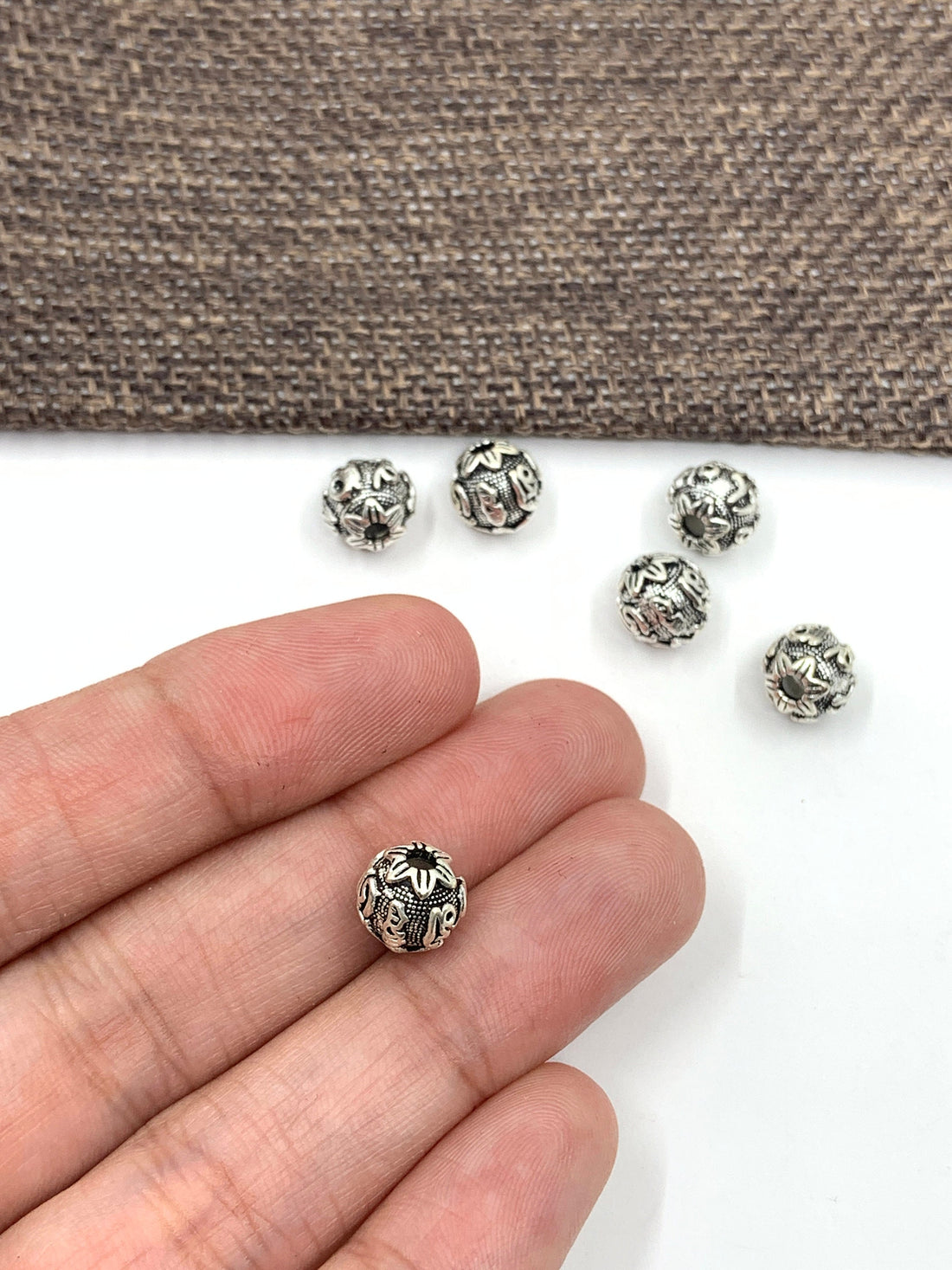 925 Sterling Silver Tibetan beads | Bellaire Wholesale