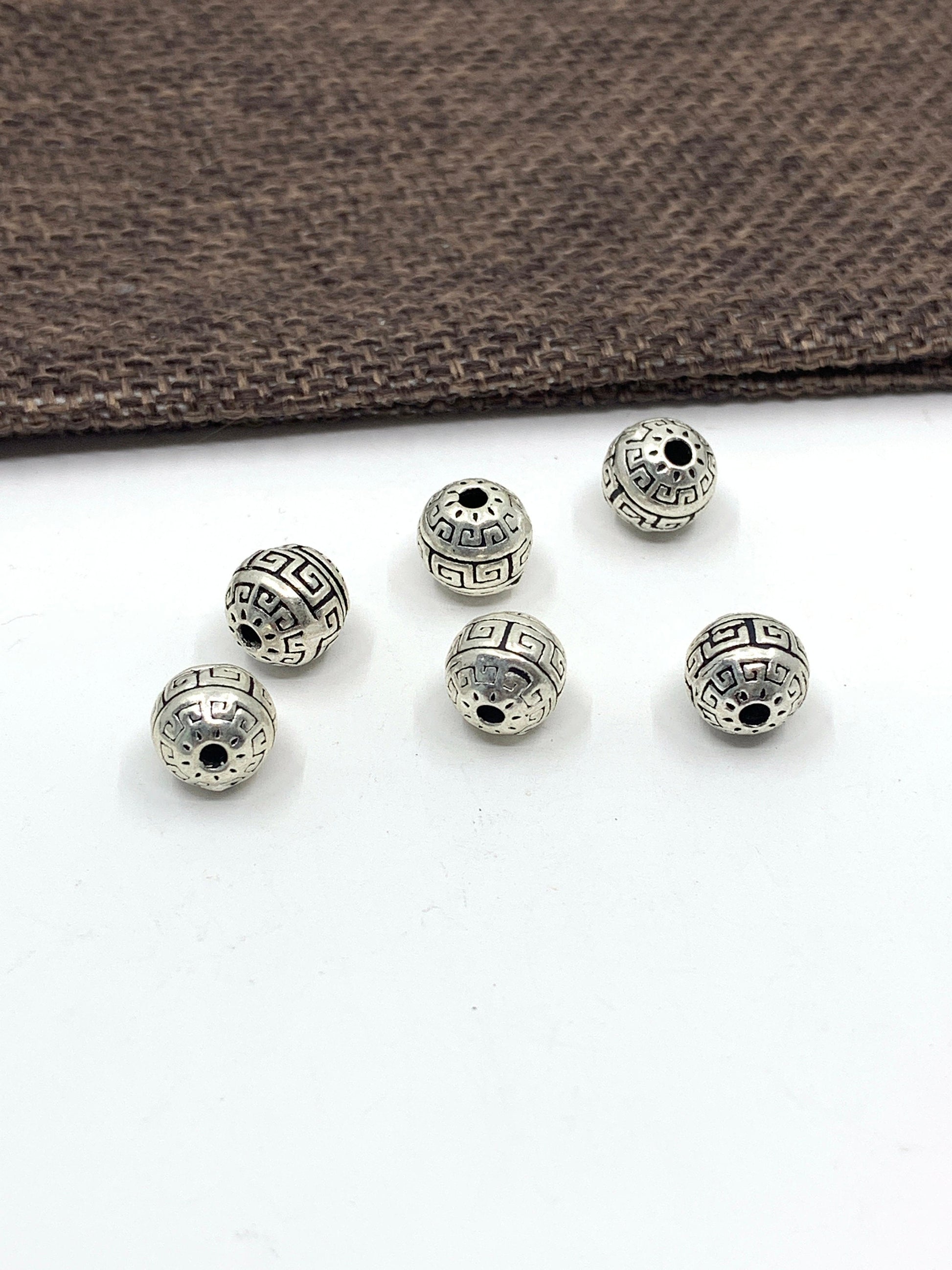 925 Sterling Silver Tibetan beads | Bellaire Wholesale