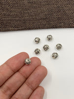 Tibetan Style Spacer beads, S925 | Bellaire Wholesale