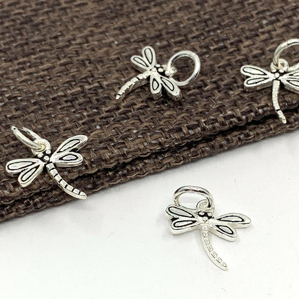 S925 Dragonfly Charm | Bellaire Wholesale