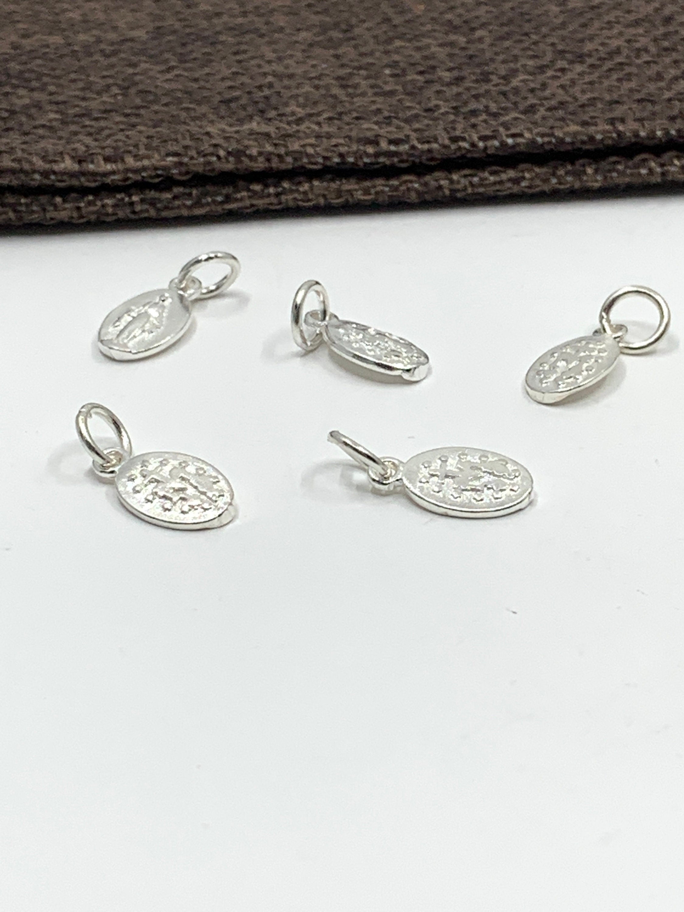 925 Silver Holy Mother Mary Charm | Bellaire Wholesale