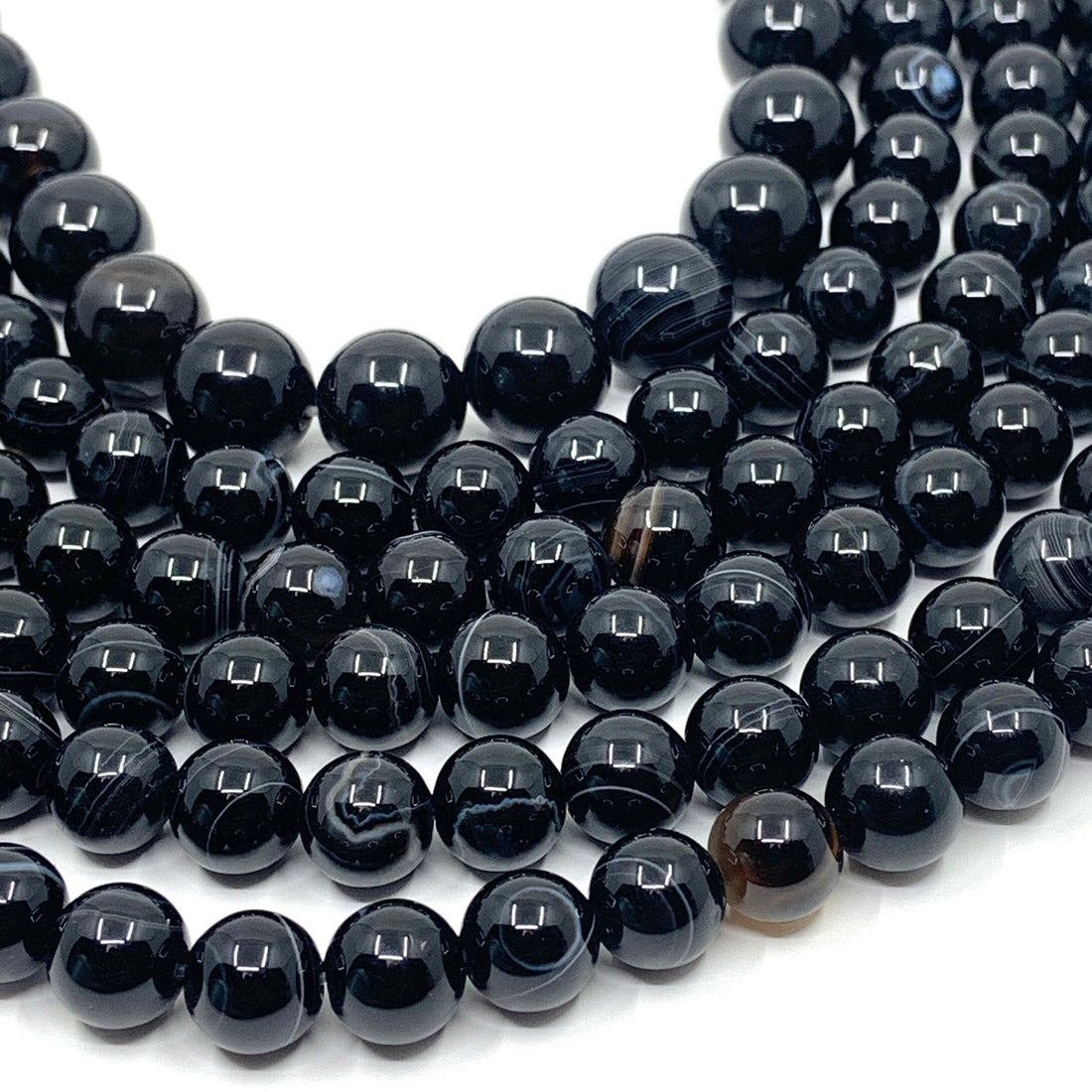 Black Lined Agate | Bellaire Wholesale