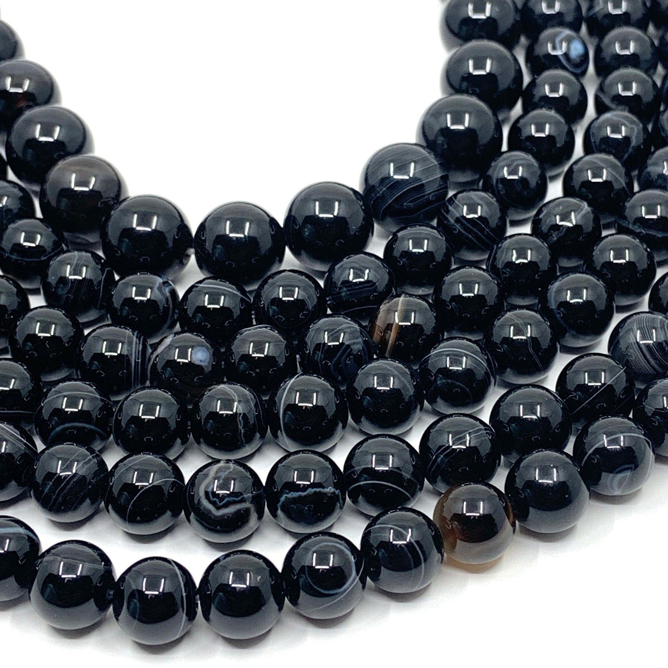 Black Lined Agate | Bellaire Wholesale