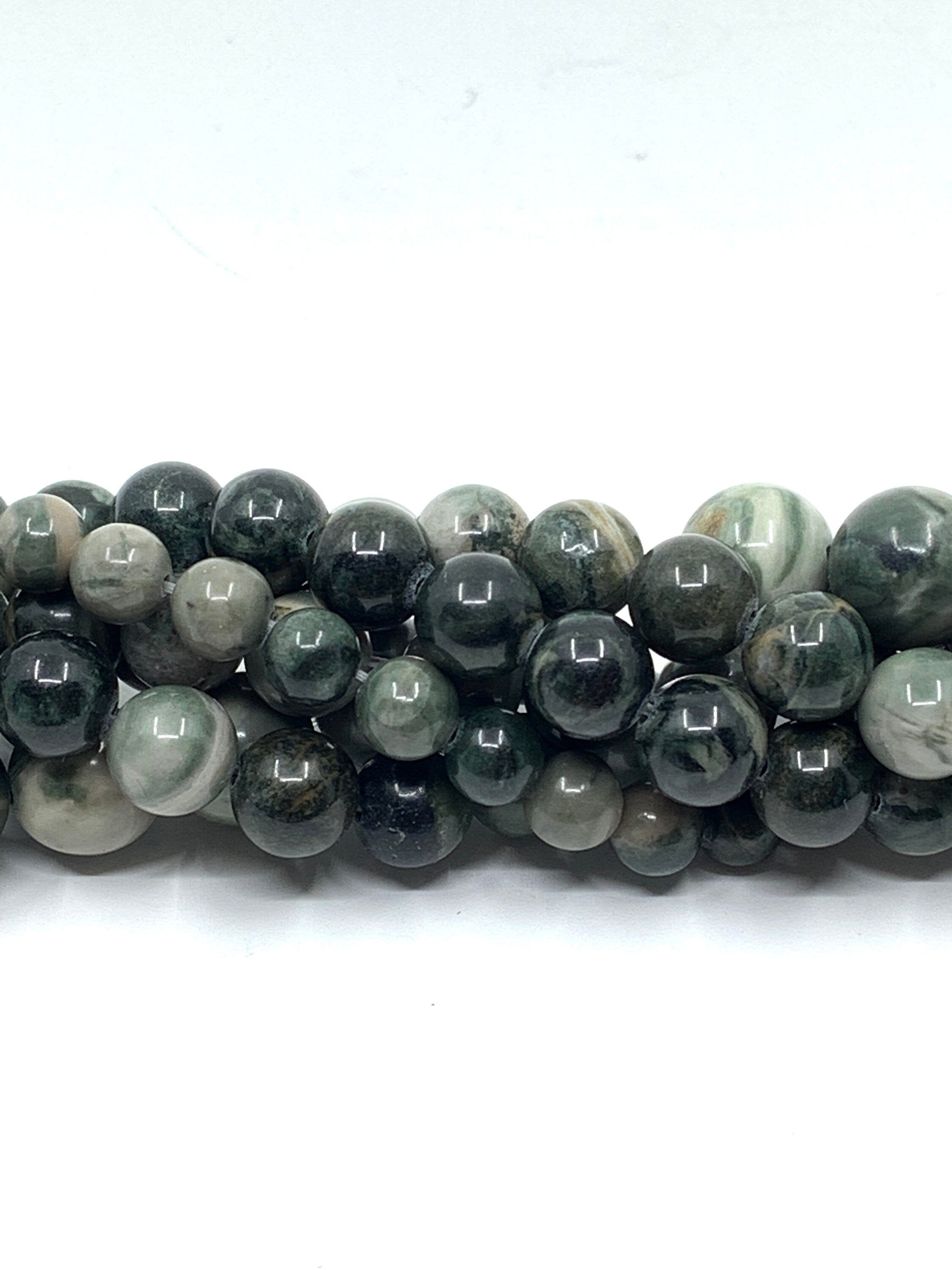 Green wood Jasper beads | Bellaire Wholesale