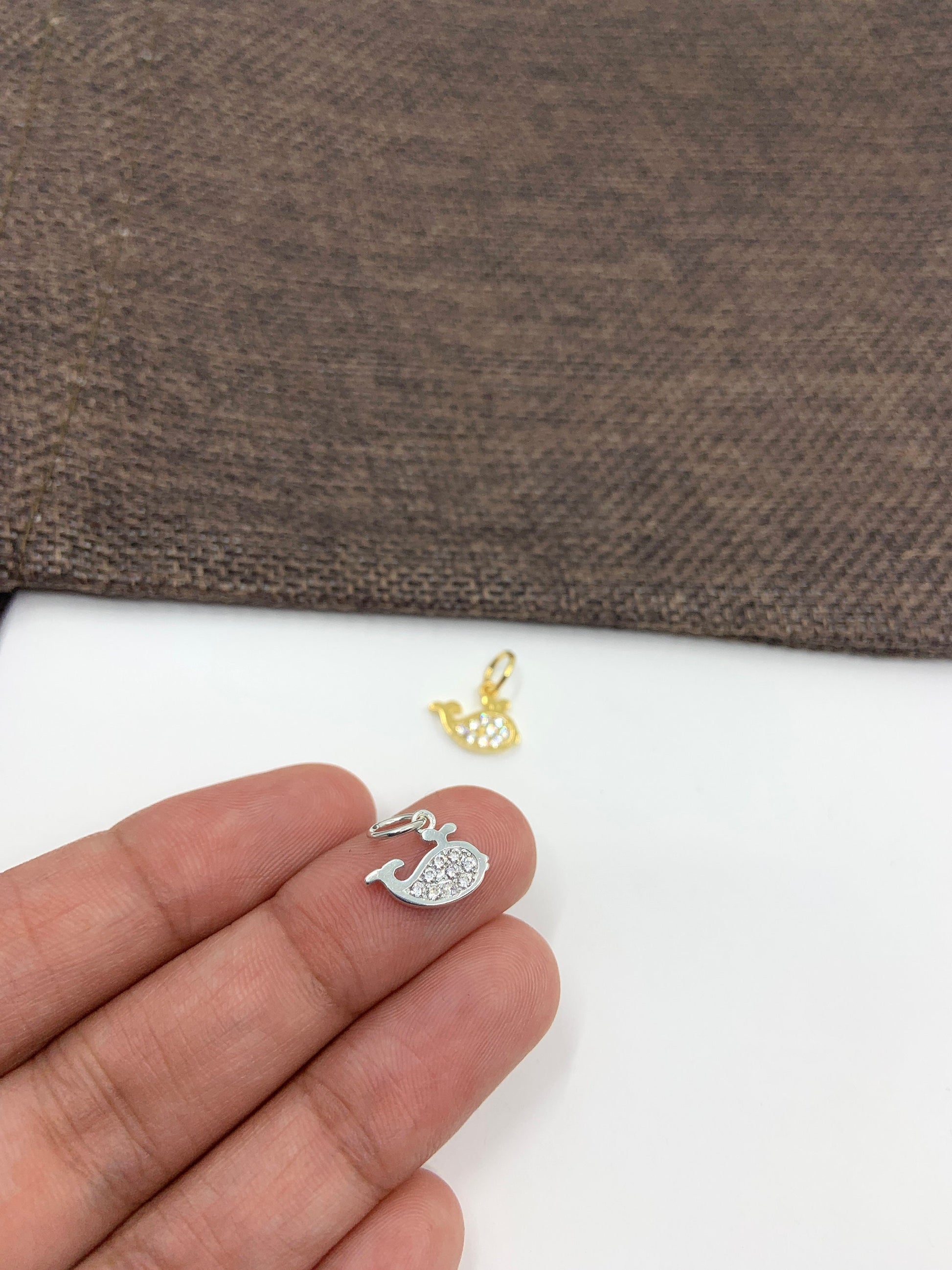 925 Sterling Silver Dolphin Charm | Bellaire Wholesale