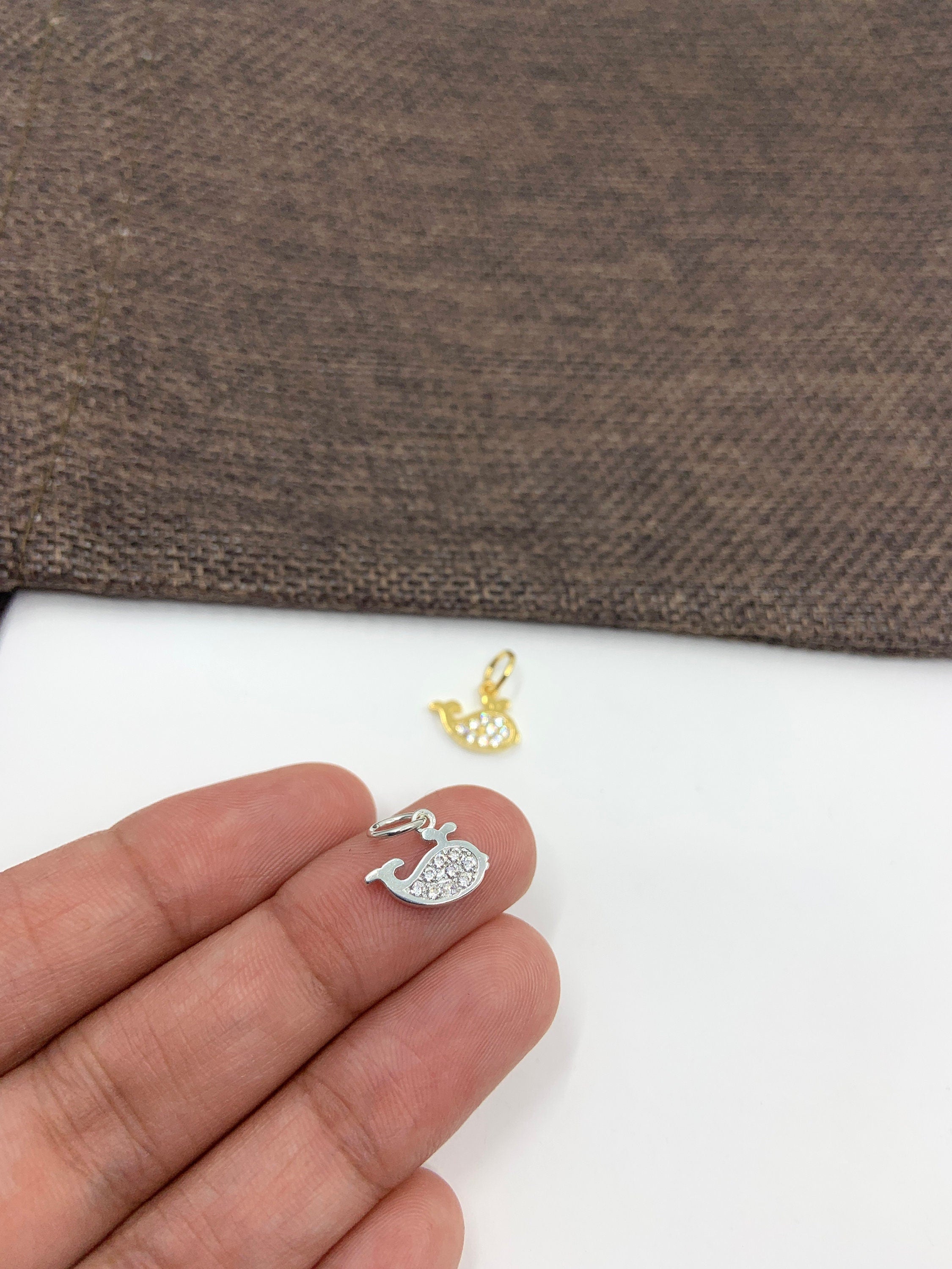 925 Sterling Silver Dolphin Charm | Bellaire Wholesale