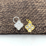 Dainty Mini Clover Leaf Charm | Bellaire Wholesale