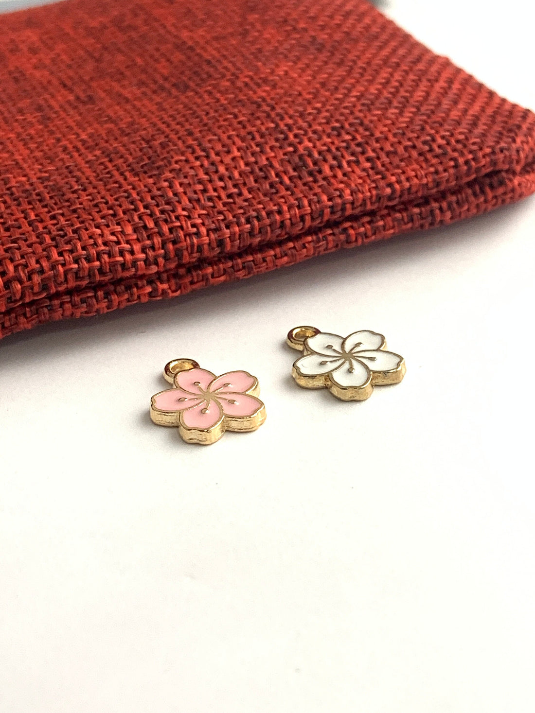  Alloy Enamel Flower Charm | Bellaire Wholesale