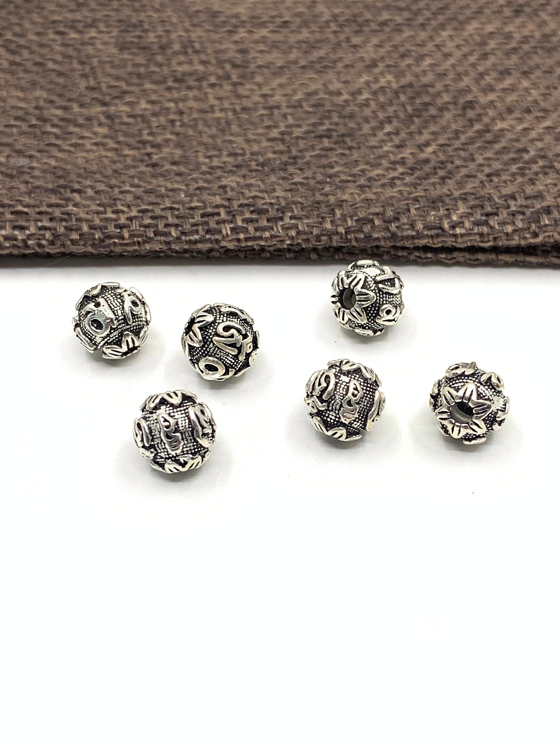 925 Sterling Silver Tibetan beads | Bellaire Wholesale