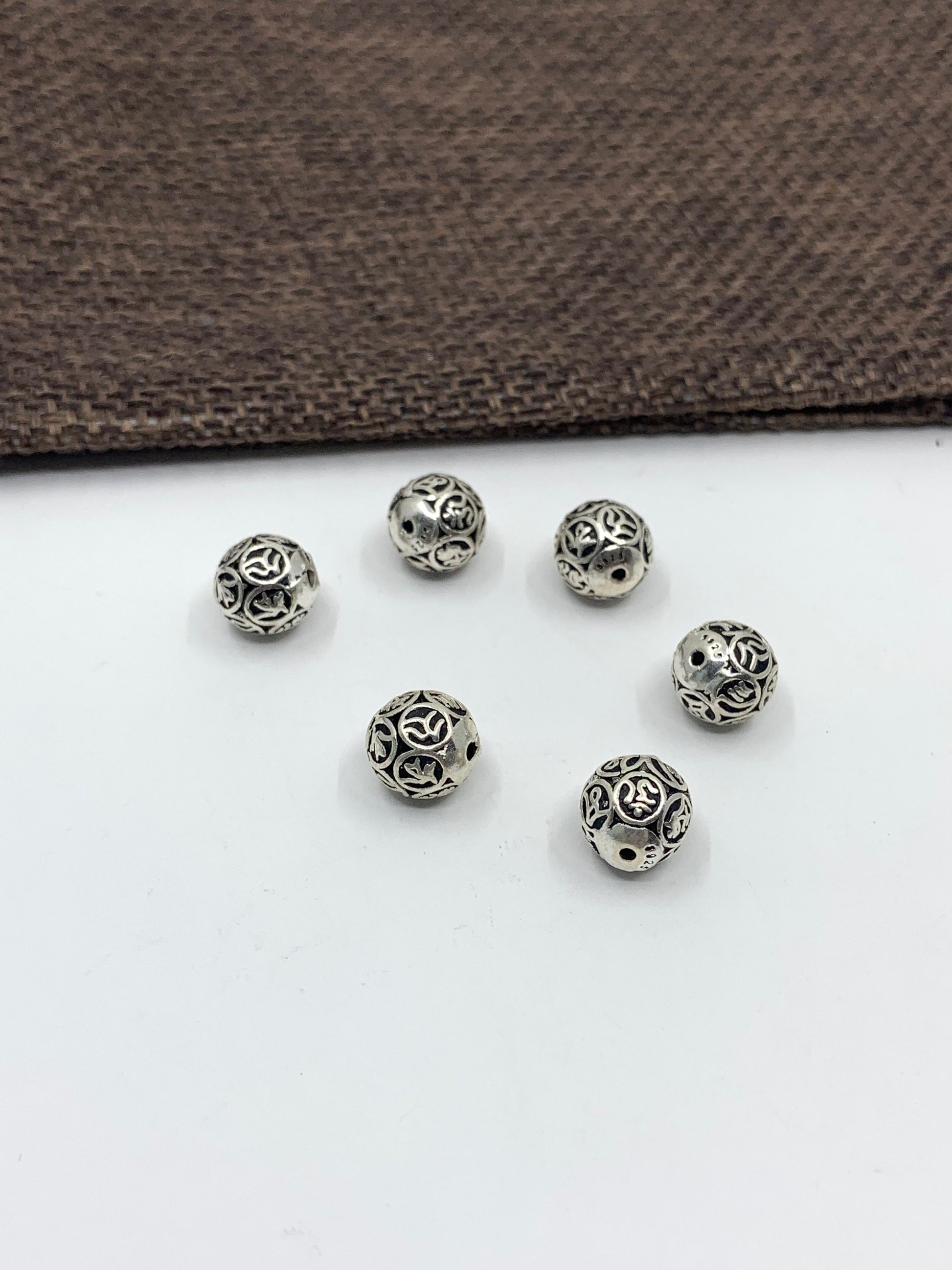 Antique Silver Tibetan Spacer beads | Bellaire Wholesale