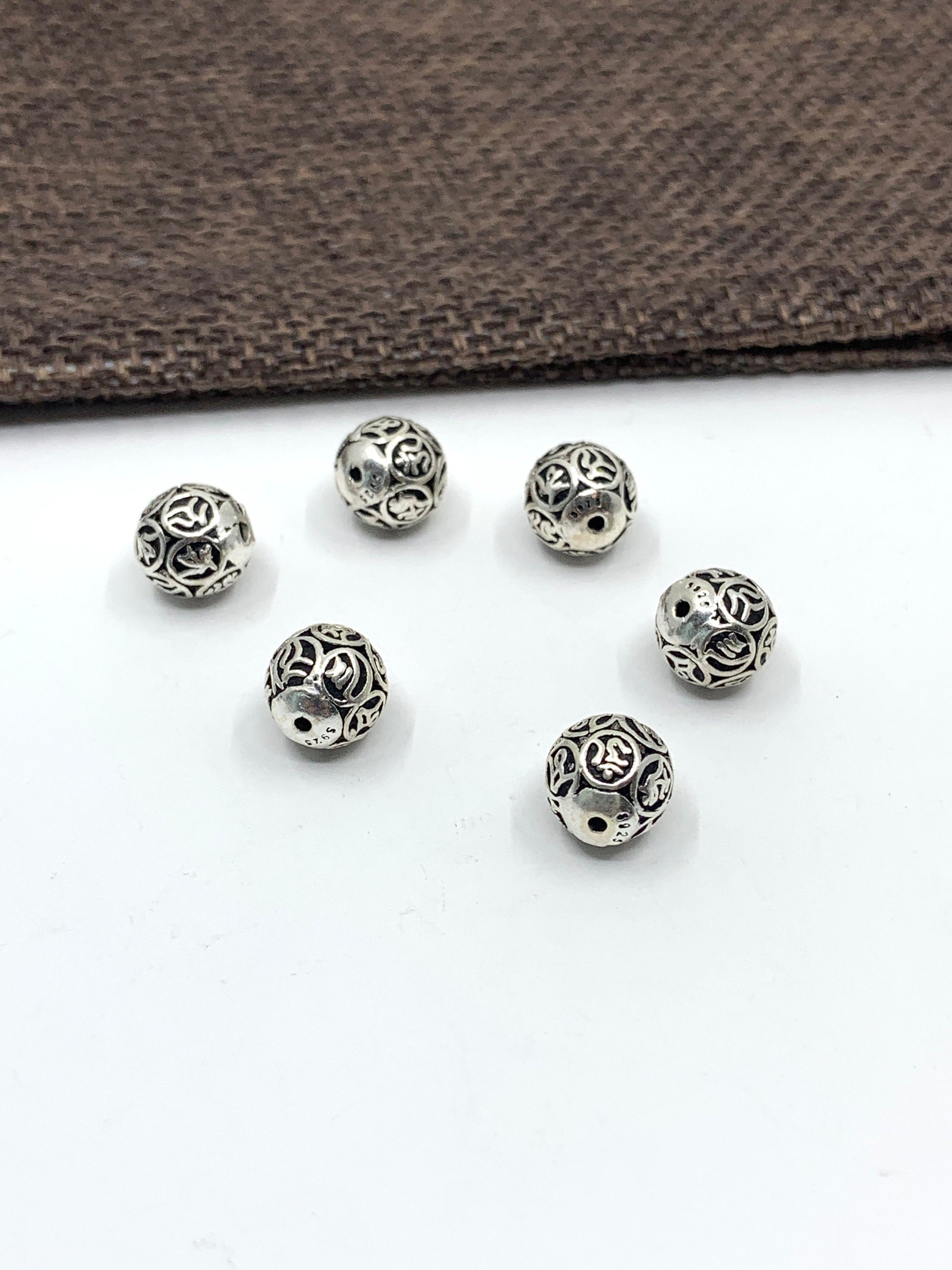 Antique Silver Tibetan Spacer beads | Bellaire Wholesale