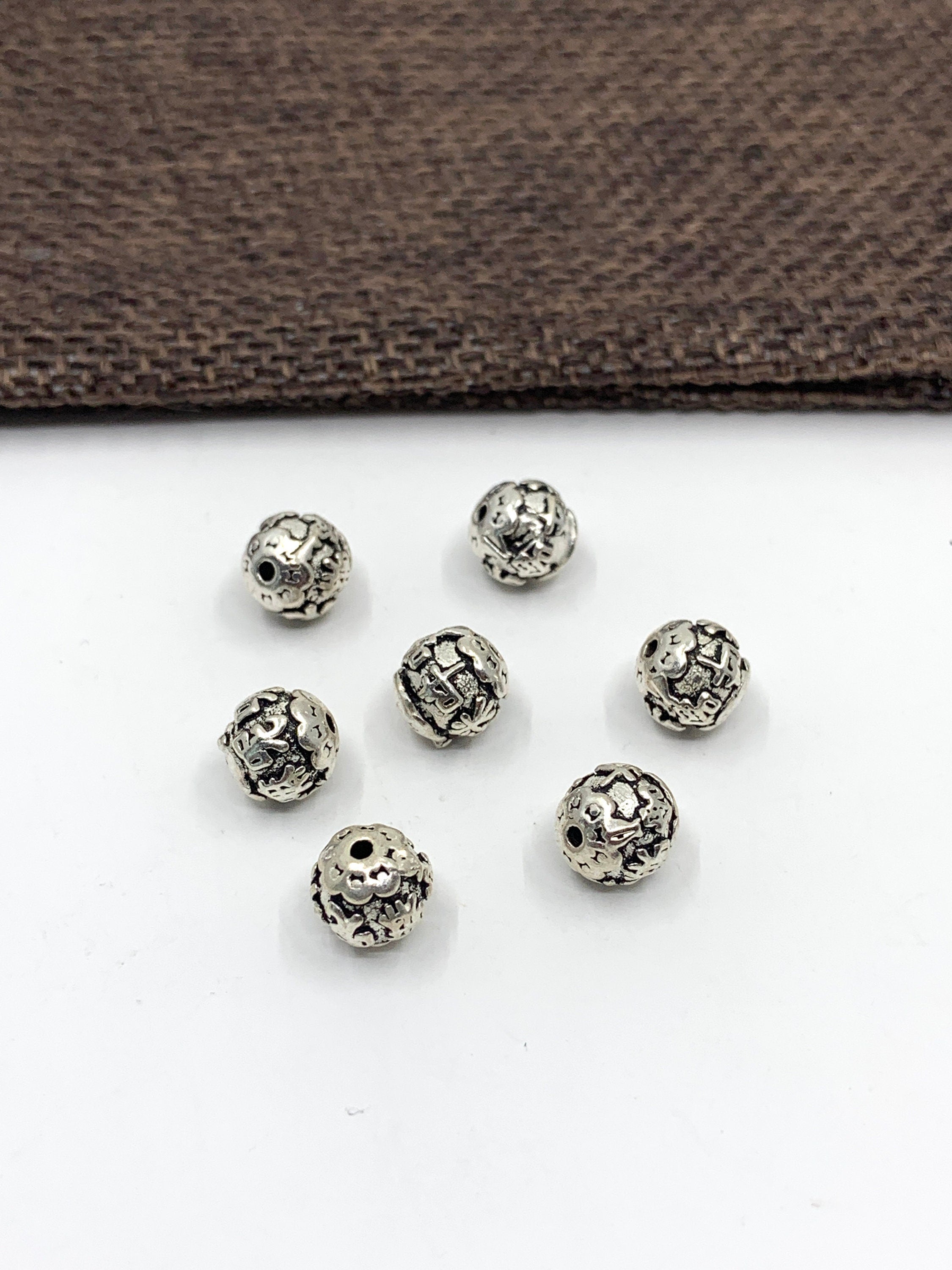 Tibetan Style Spacer beads, S925 | Bellaire Wholesale