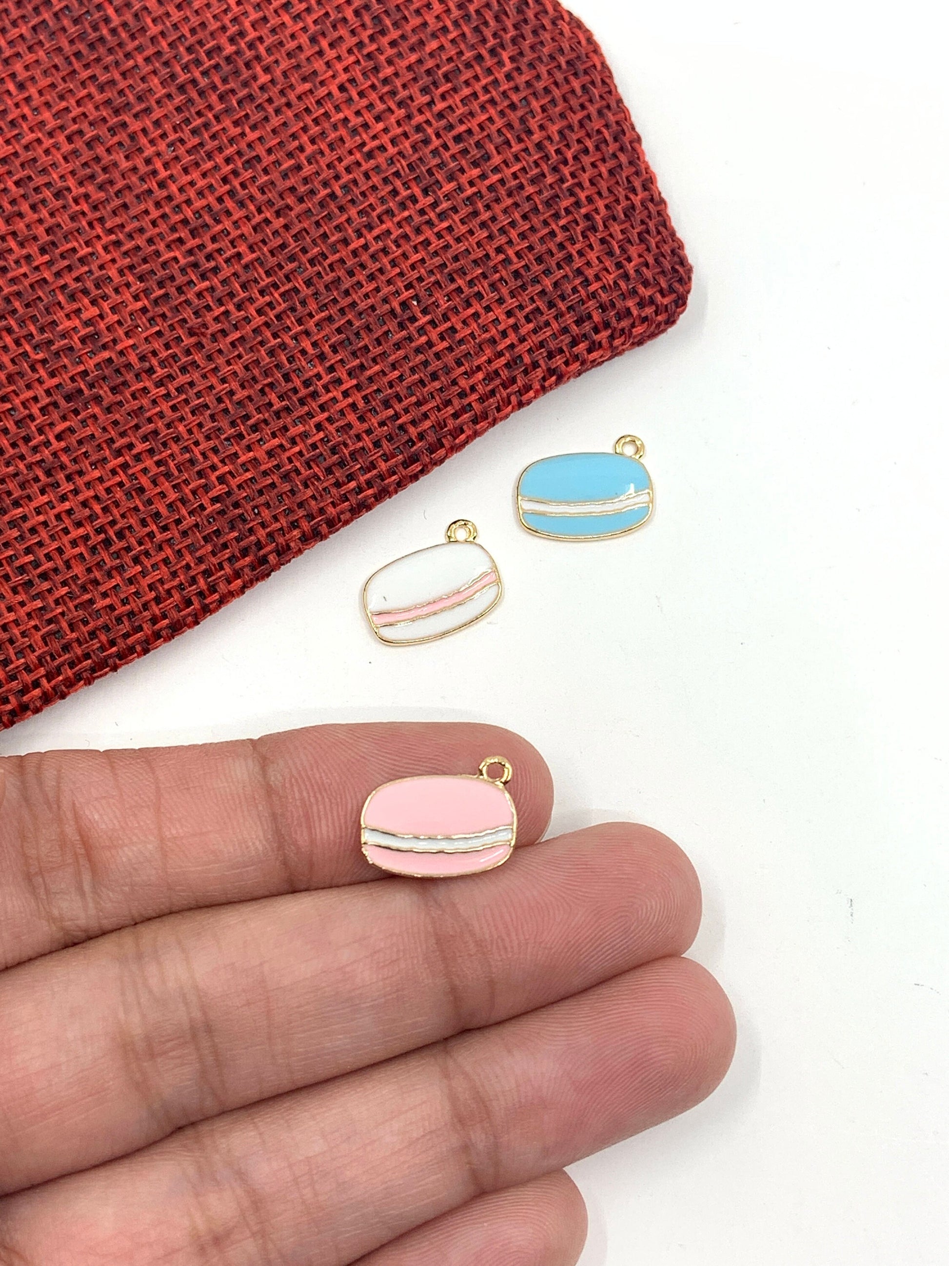 Enamel Macaron Charm | Bellaire Wholesale