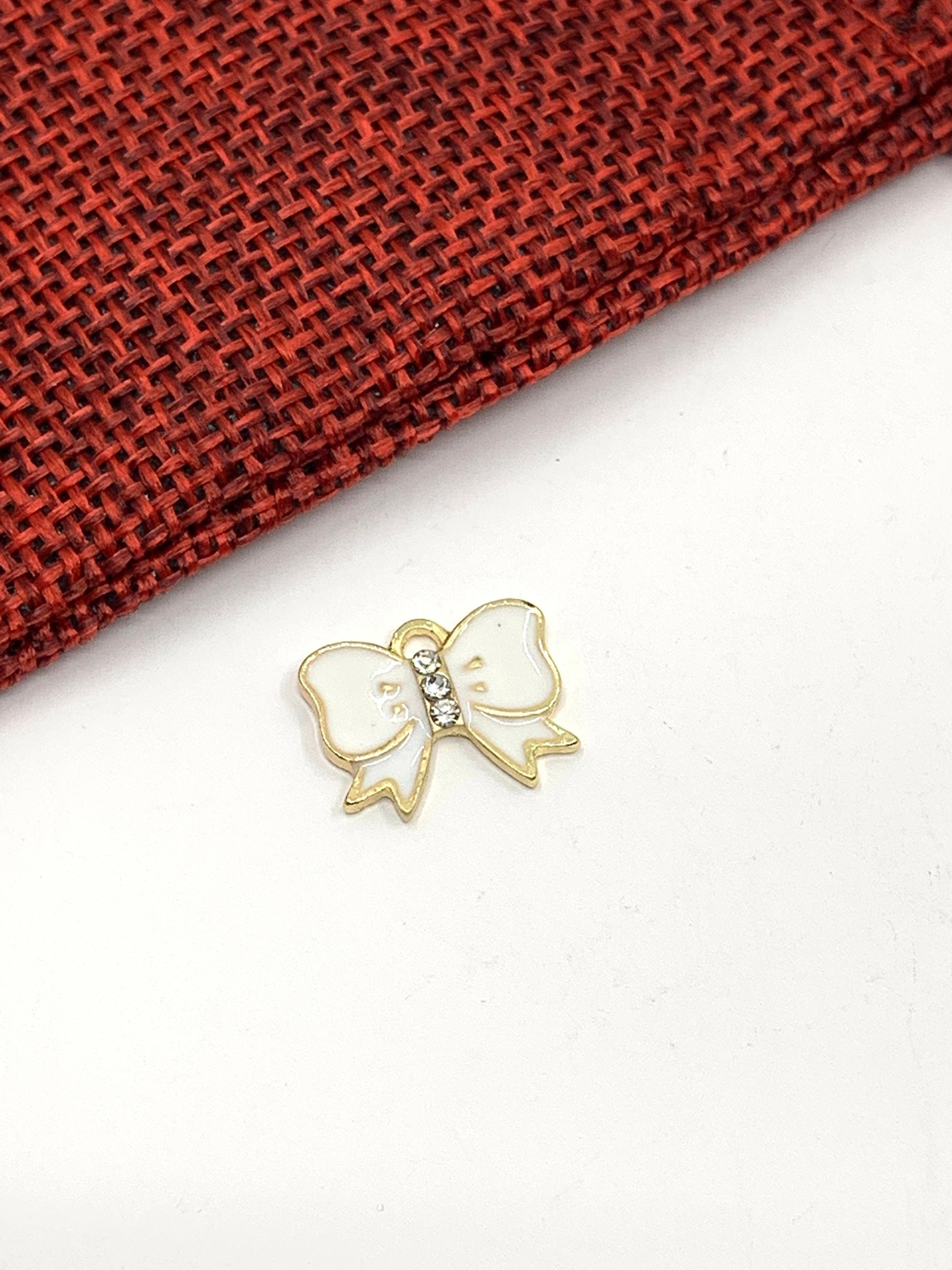 Enamel bow pendant | Bellaire Wholesale